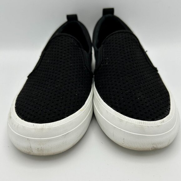 Sperry Top-Sider Memory Form Black Perforated  Slip-On Loafer Comfort Size 6.5 - Picture 3 of 10